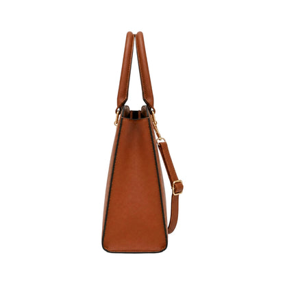 Morven Brown Polished Women’s Satchel Handbag