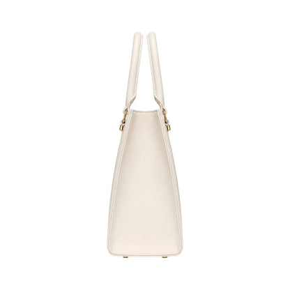 Morven Ivory Timeless Textured Women’s Satchel Handbag